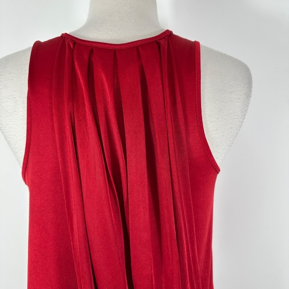 Jean Paul Gautier for Target Collab Red Draping Dress Women's Size Medium - Picture 11 of 14